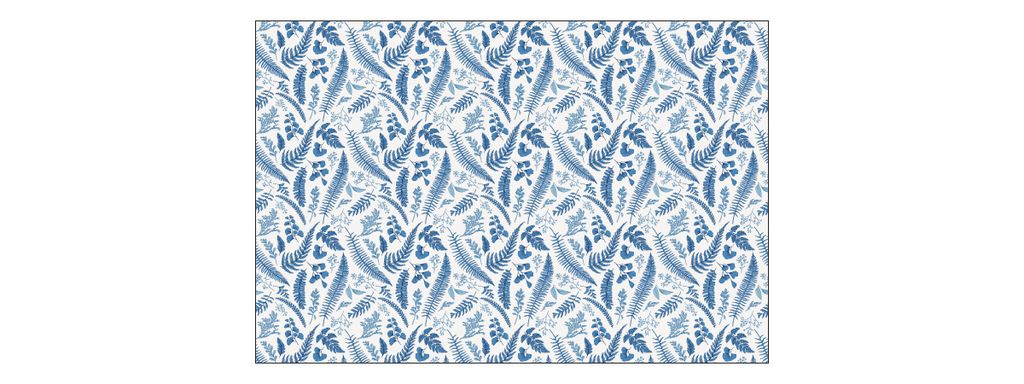 Muralo Fototapete 450 x 300 cm Vlies Tapete Wandtapeten moderne Wandbilder XXL Pflanzen Farn Natur Ornamente