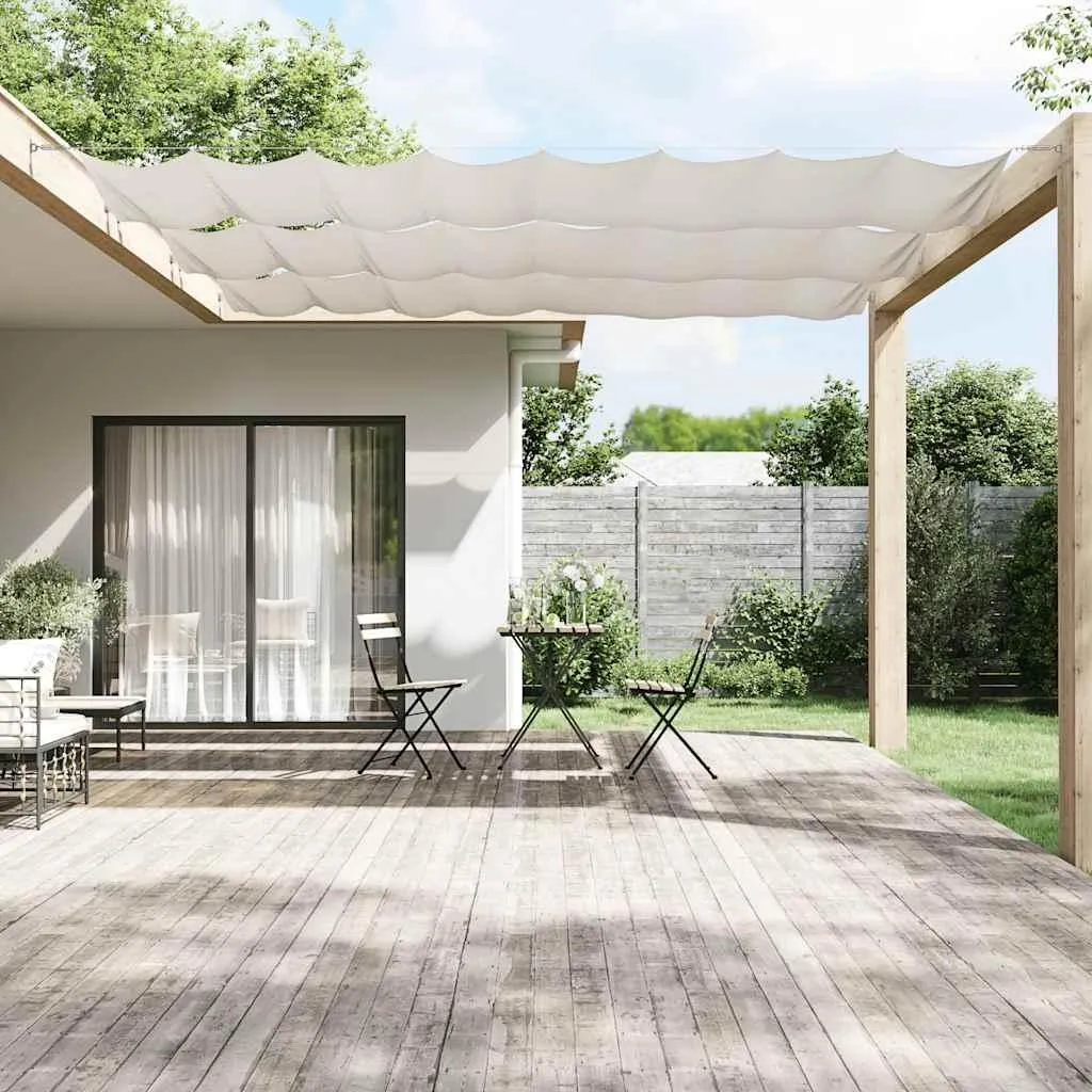 Tenda Verticale Bianca 140x1200 cm - Paravento Esterno Tessuto Oxford