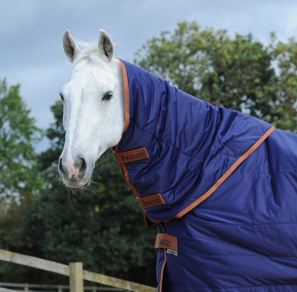 Bucas Halsteil Shamrock Quilt Neck 150g Navy 145