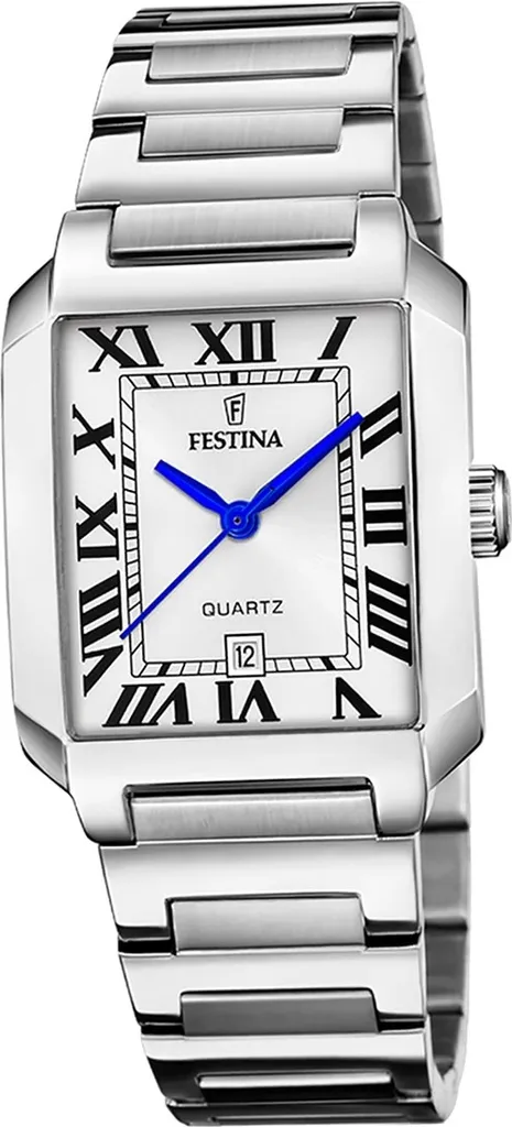 Montre femme argentée en acier inoxydable Festina style Fashion chic