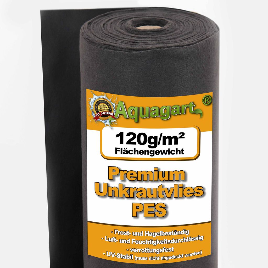 50m² Gartenvlies Unkrautvlies Mulchvlies Bodengewebe Produktbild 