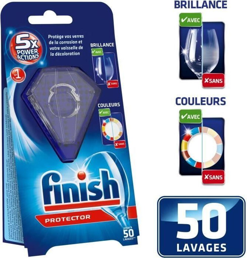 FINISH protector color-brillo vajillas y vidrio