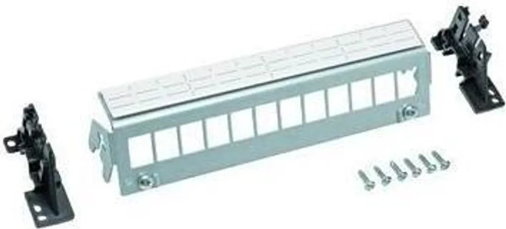 Hager FZ12MK Panneau Keystone Blindé pour Câble Réseau Haute Performance