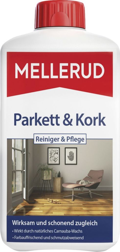 Mellerud Parkett & Kork Reiniger & Pflege 1,0 L Produktbild 