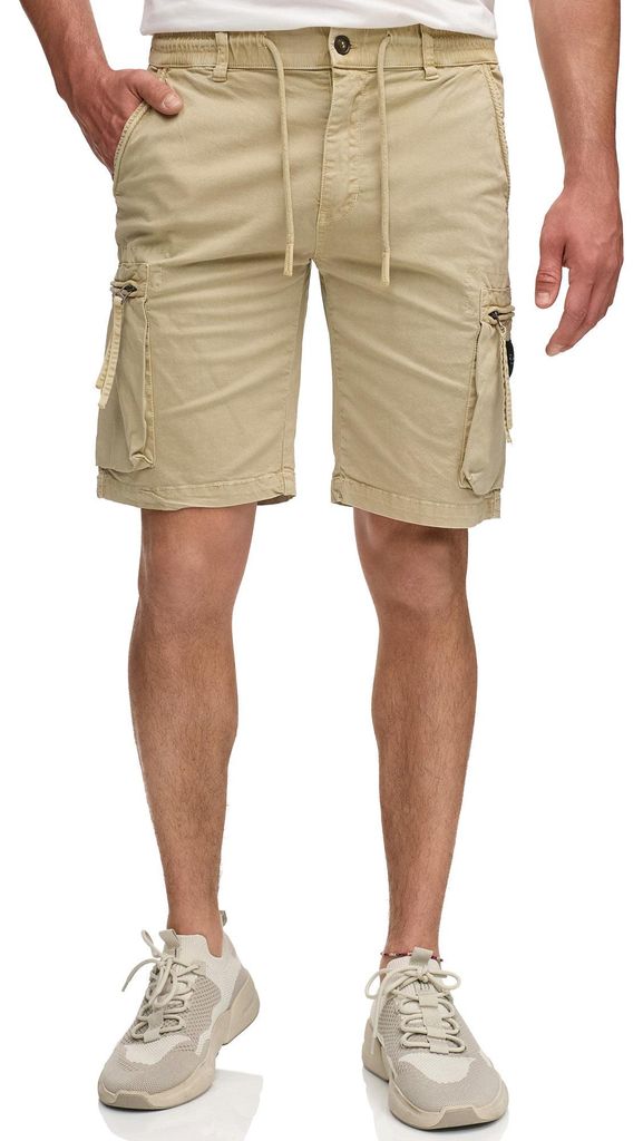 Tazzio Herren Cargoshorts A211 (Beige, XL)