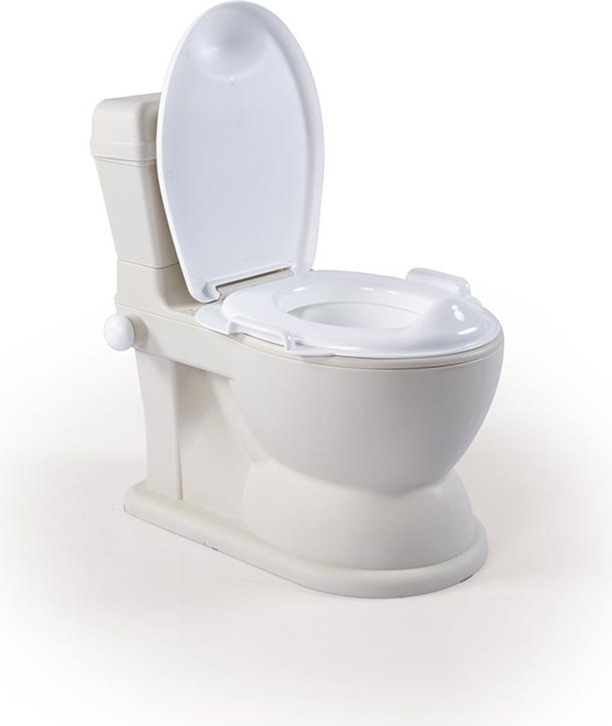 Kindertoilette XL, beige, 45x40x28 cm Produktbild 