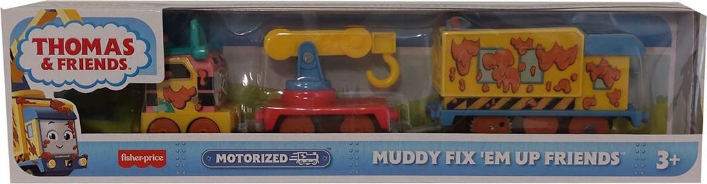 Fisher-Price Tom and Friends Muddy Repairing Friends Train Image du produit 