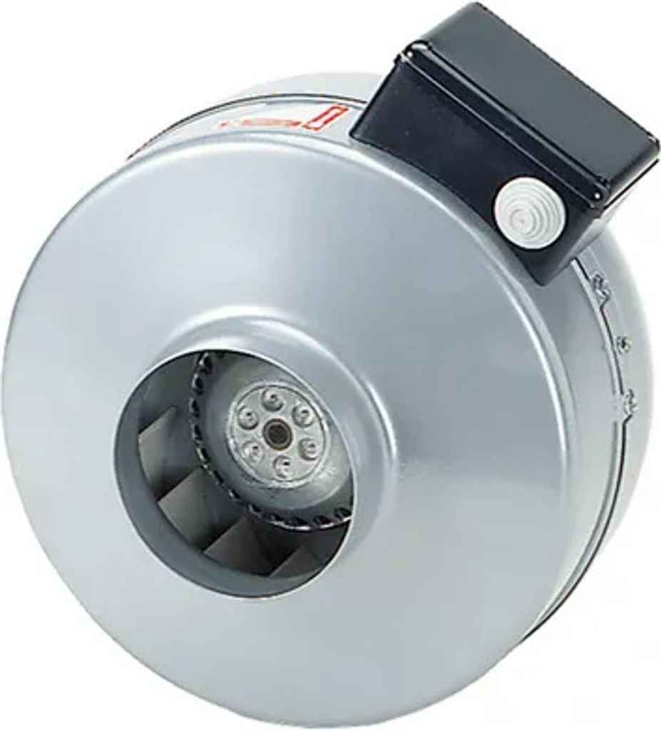 Maico Radial-Rohrventilator ERR 12/2 EC 468 m3/h, Nennweite 125, EC-Motor 0073.0584