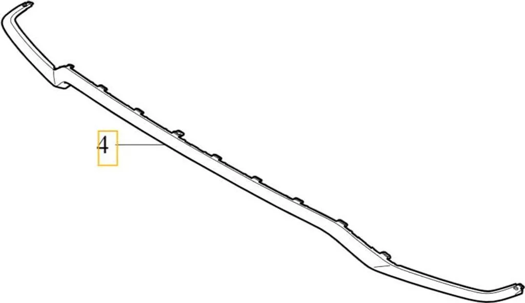 Remplacez votre Habillage Arrière Volvo S60 V60 Cassé - Pièce OE 40005291