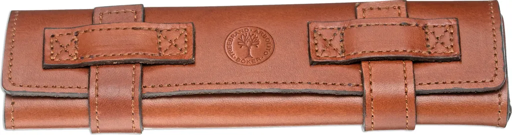 Étui en cuir Böker rasoir brun pour protection rasoir droit