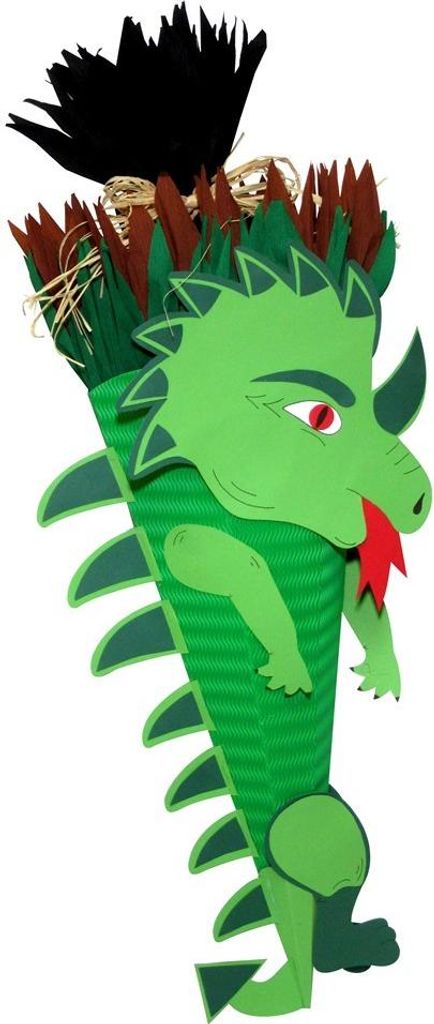 Schultüte Bastelset Dinosaurier von Prell Produktbild 
