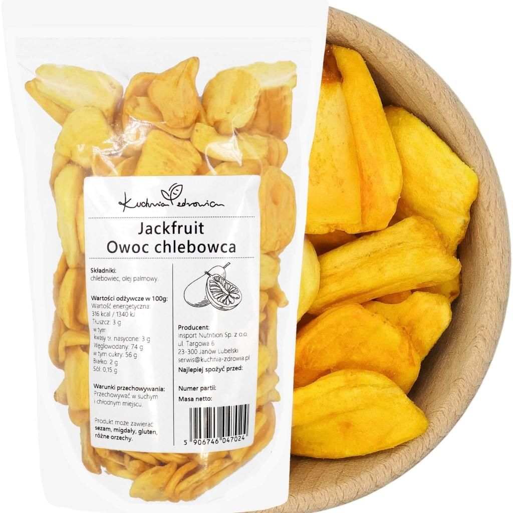 Jackfruit Getrocknete 500g Tropische Trockenfrucht Snack Produktbild 