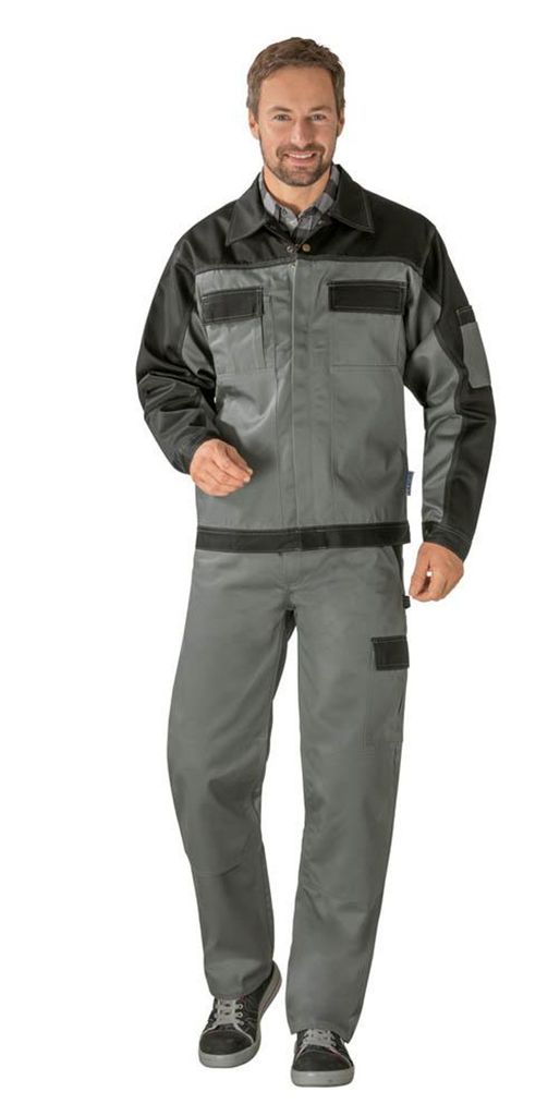 Planam Tristep Bundjacke grau/schwarz Gr. 98, 1204098