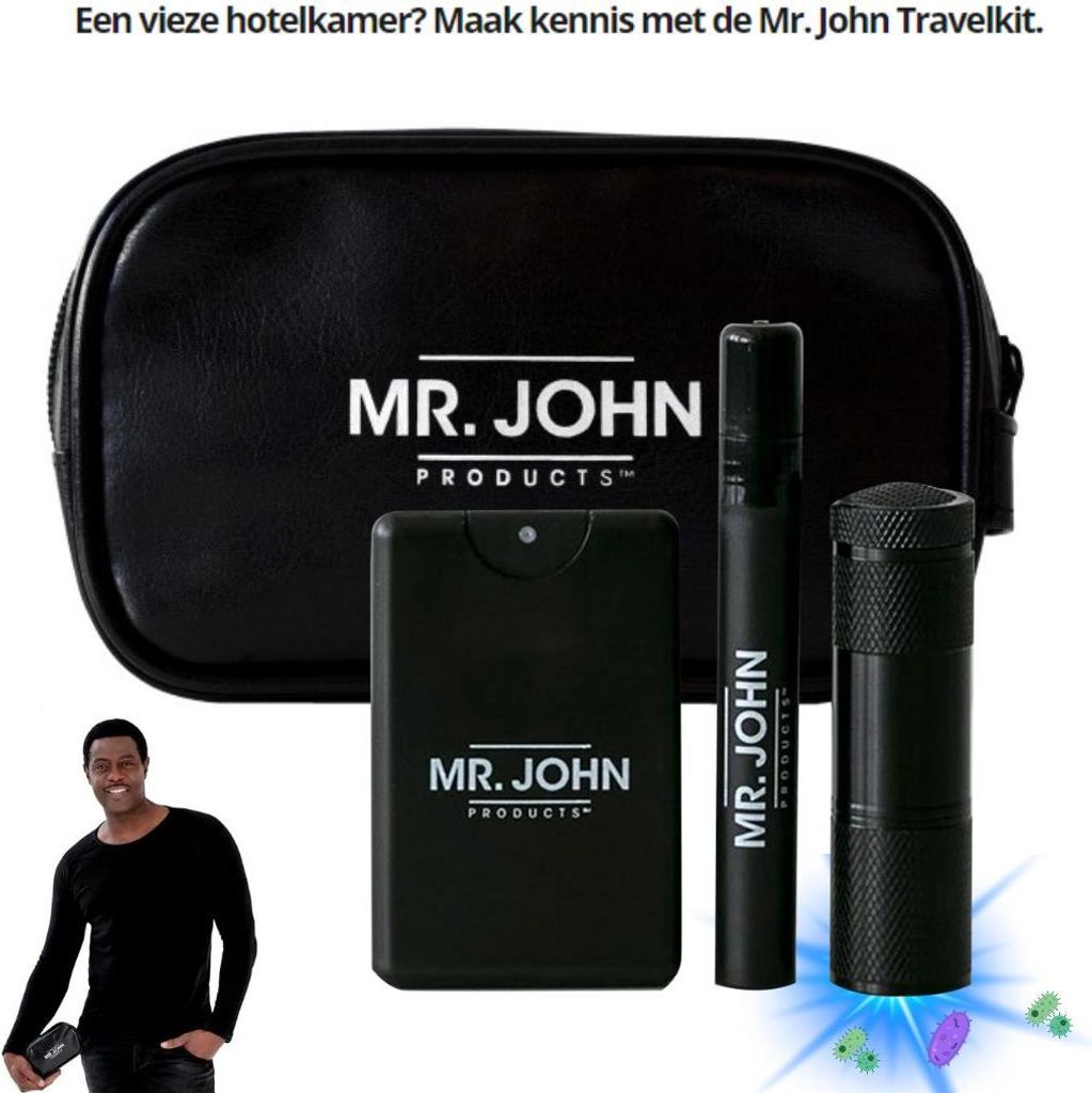 Mr. John Reise-Hygiene-Set - 7 Teile