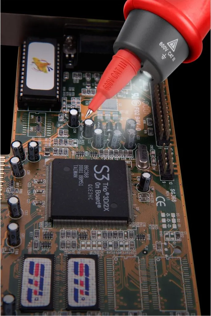 Multimètre Numérique de Poche True RMS Extol pour Mesures Électriques - 4