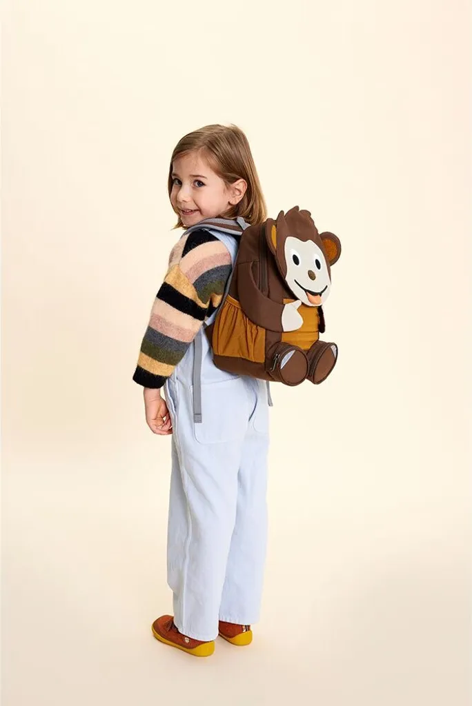 Petit Sac à Dos Koala Affenzahn Gris pour Sorties et Maternelle - 15