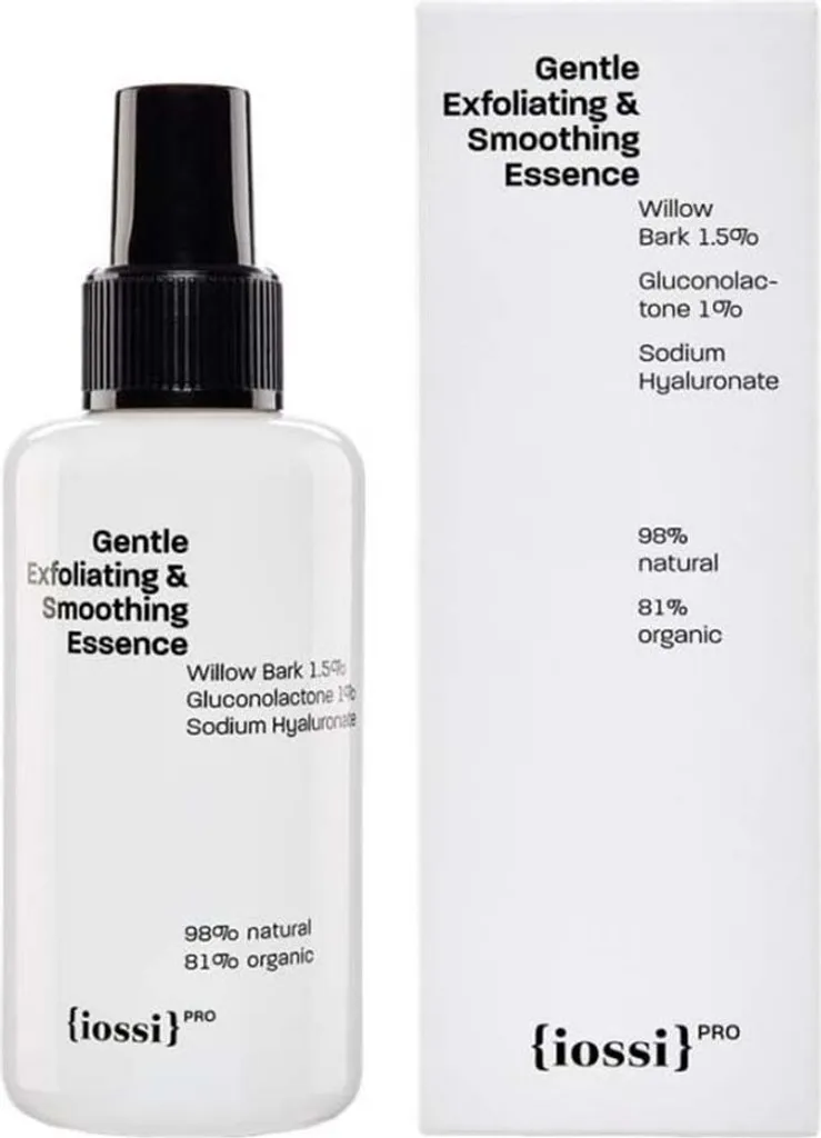 Adieu Teint Terne avec l'Essence Douce Exfoliante Iossi 100 ml Lissante