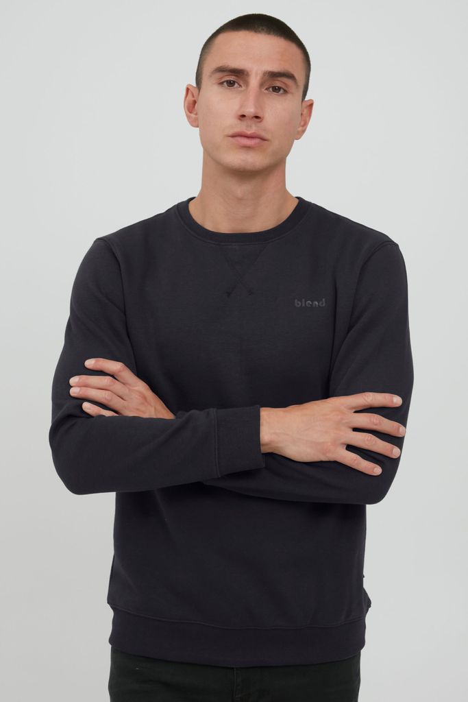 BLEND BHDownton Crew neck sweatshirt Crew neck sweatshirt Herren Sweatshirt Pullover Pulli mit Rundhalsausschnitt