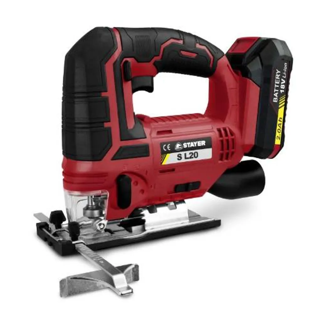Scie circulaire 18V 2Ah STAYER S L202 : autonomie avec 2 batteries Ion