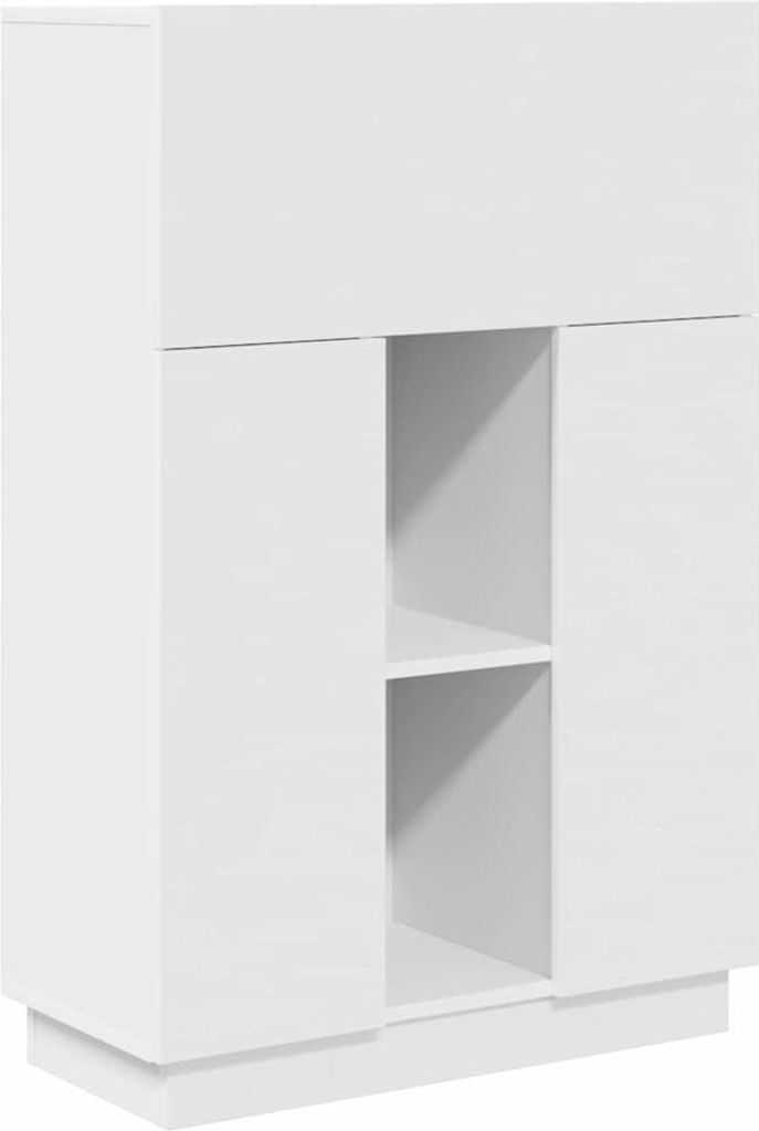 vidaXL Schreibtisch Weiß 71.5 x 31.5 x 106.5 cm Produktbild 