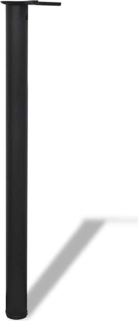 Set Gambe Tavolo Altezza Regolabile Nere 870 mm Immagine del prodotto 