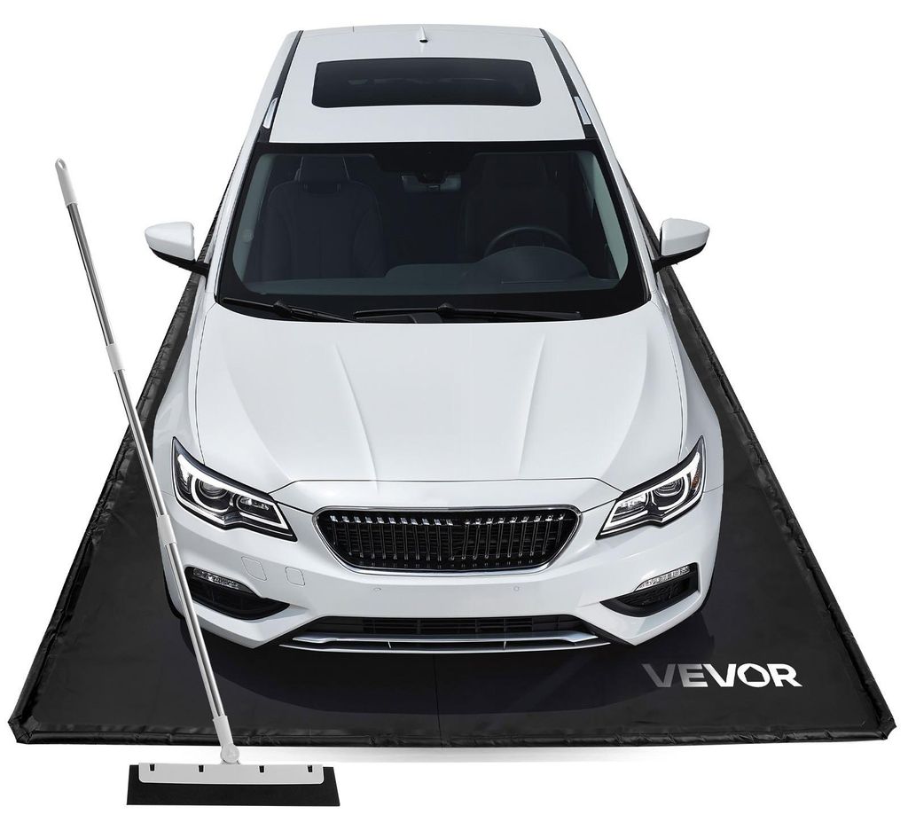 Alfombrilla de PVC para garaje VEVOR, antideslizante (2,6 x Imagen del producto 