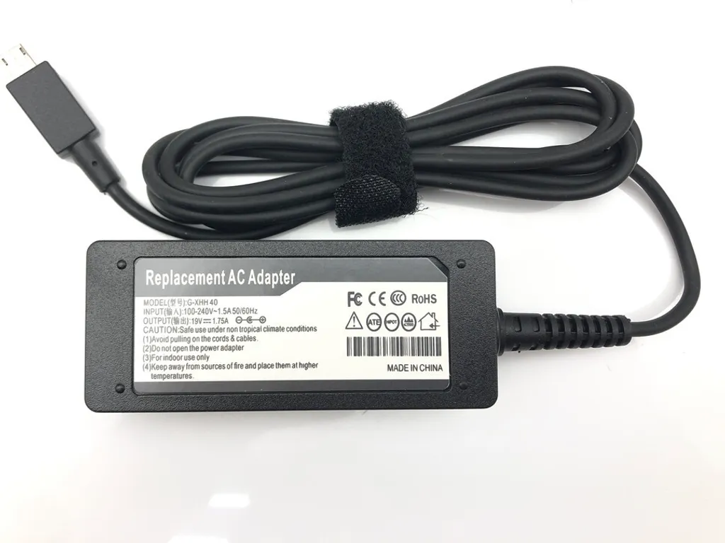 Caricabatterie 33W per ASUS VivoBook E200HA-US01-BL E200HA-US01-GD 19V 1.75A