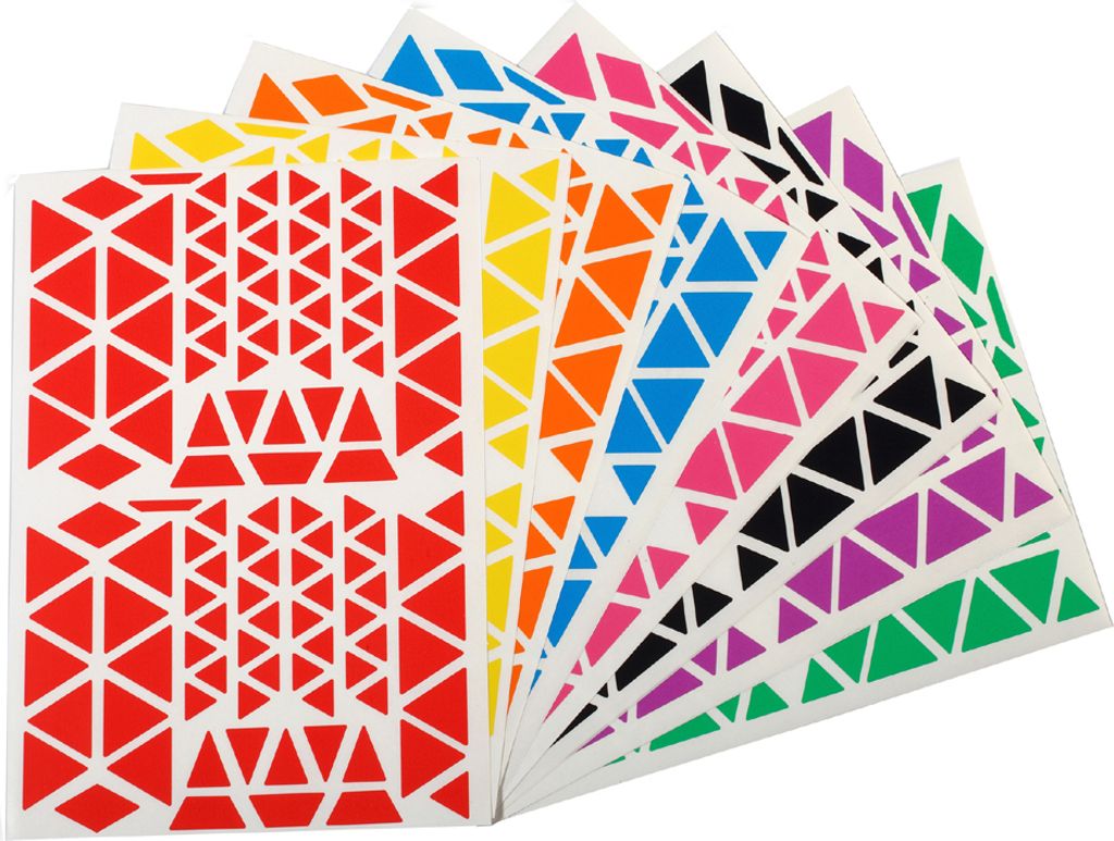 agipa APLI Kids Sticker "Dreieck" 18 Blatt á 120 Sticker