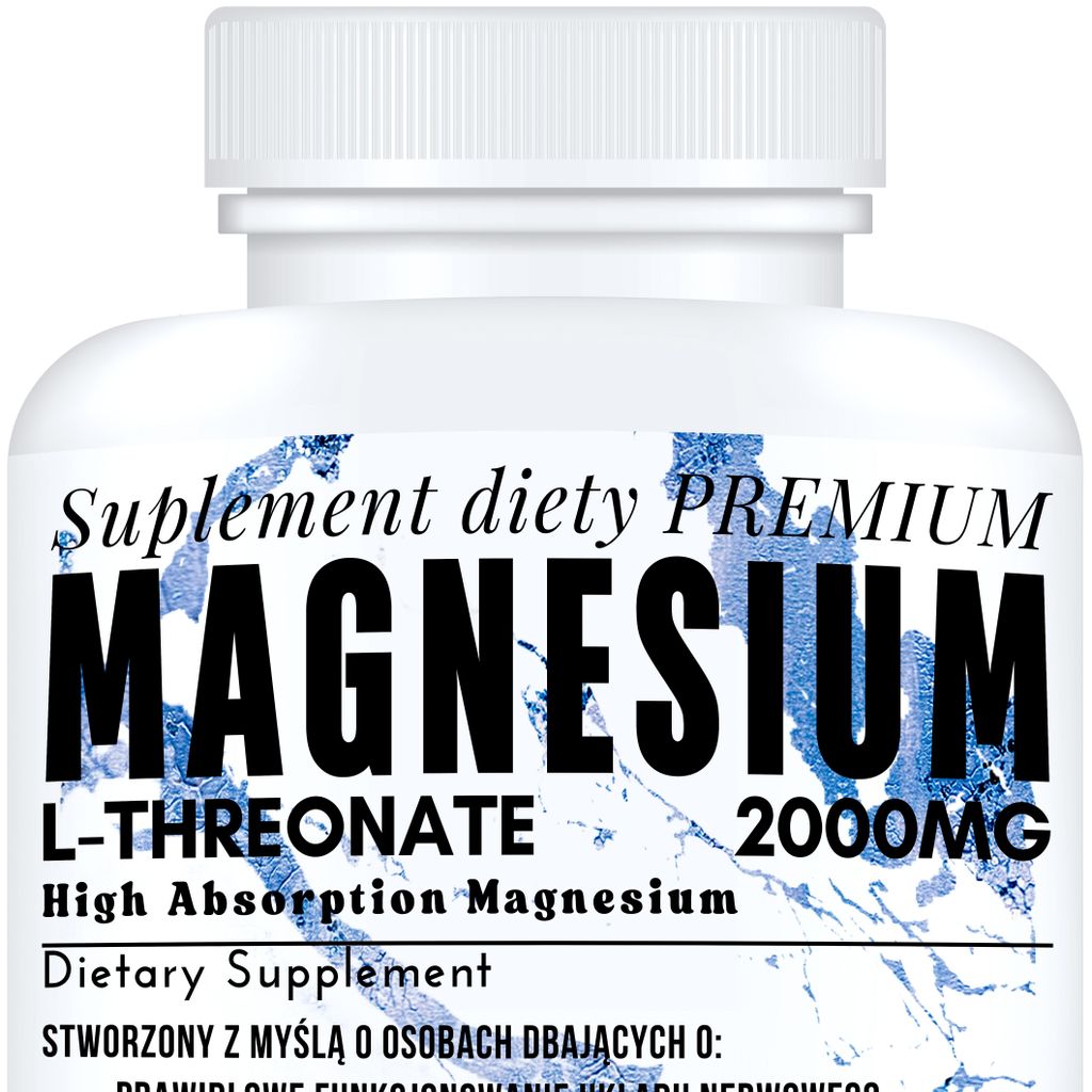 Magnesium L-Threonaat 2000 mg, voedingssupplement, 90 Productafbeelding 