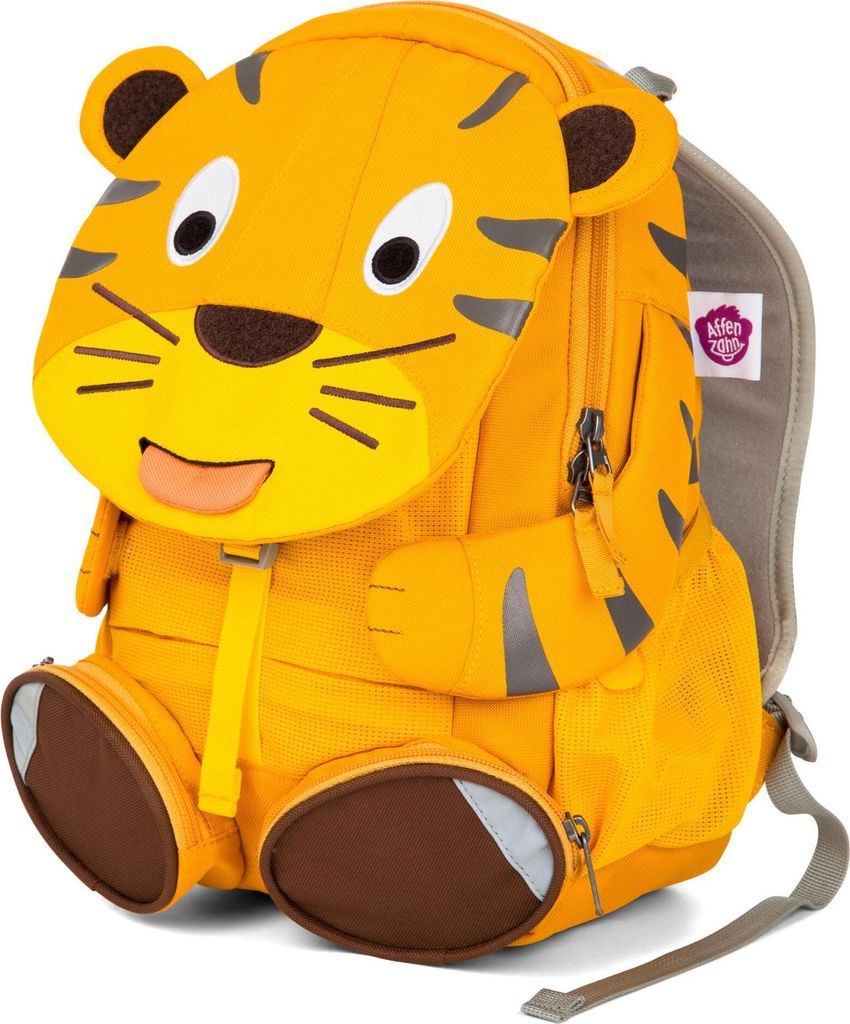 AFFENZAHN Große Freunde Tiger Rucksack Kinder gelb Produktbild 10