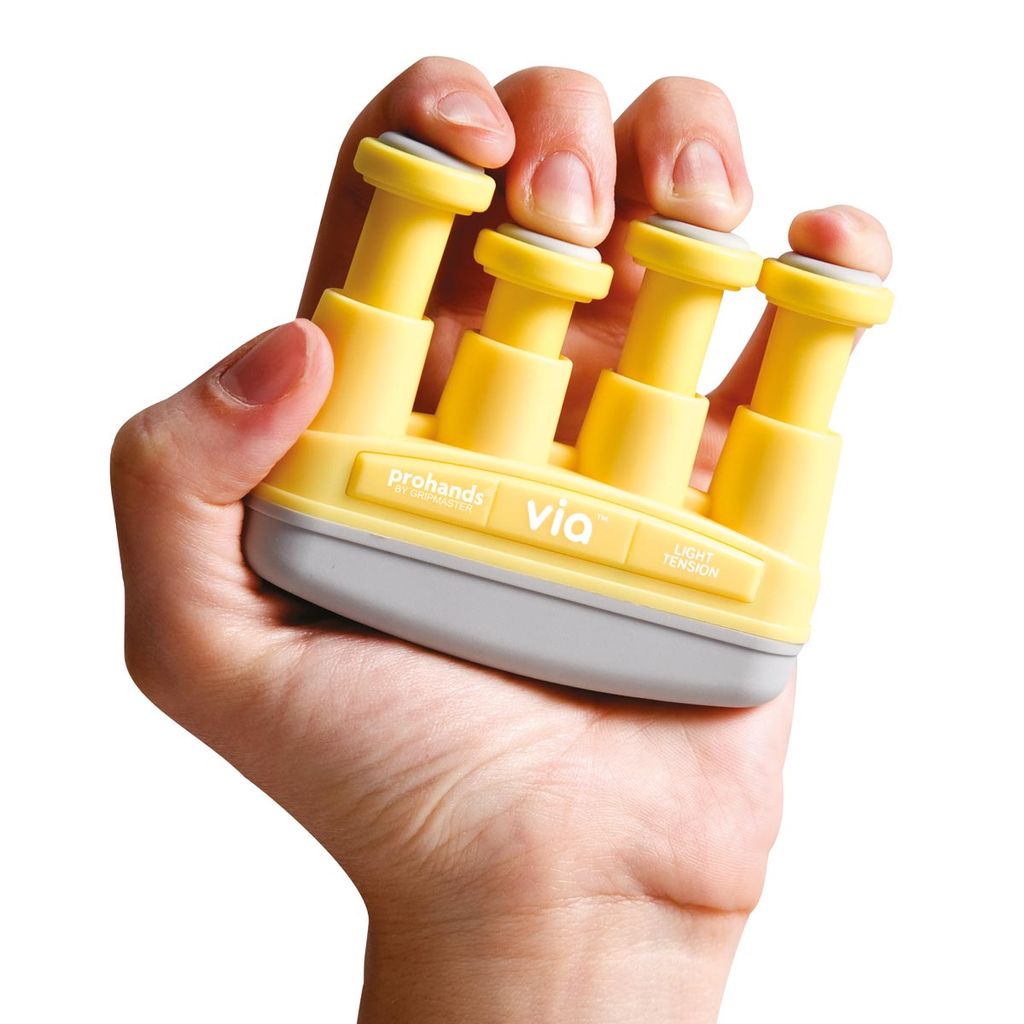 VIA™ ProHands® Hellgelbes Trainingsgerät Produktbild 