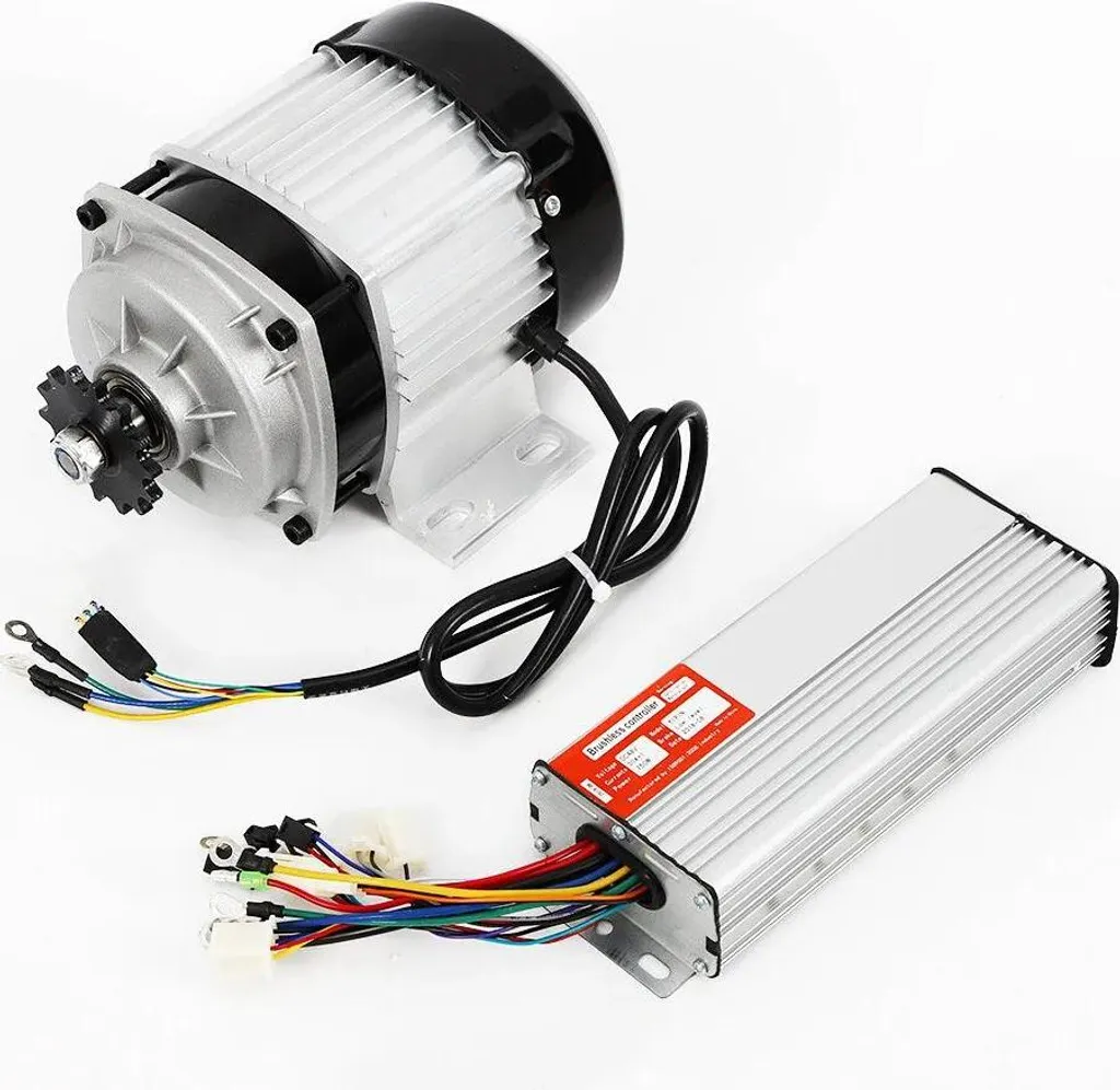 Kit Motorisation Électrique 48V 750W avec Variateur pour Tricycle