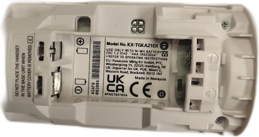 Évitez les Appels Indésirables avec le Panasonic KX-TGK210 Blanc DECT