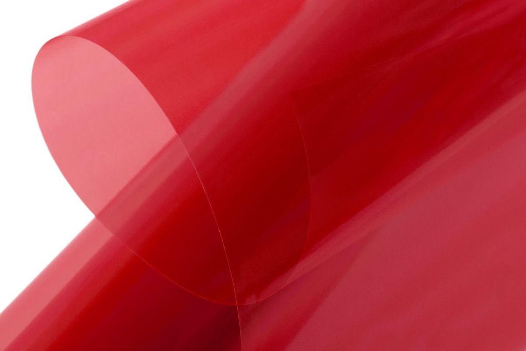 KAVAN zelfklevende folie - transparant rood Productafbeelding 