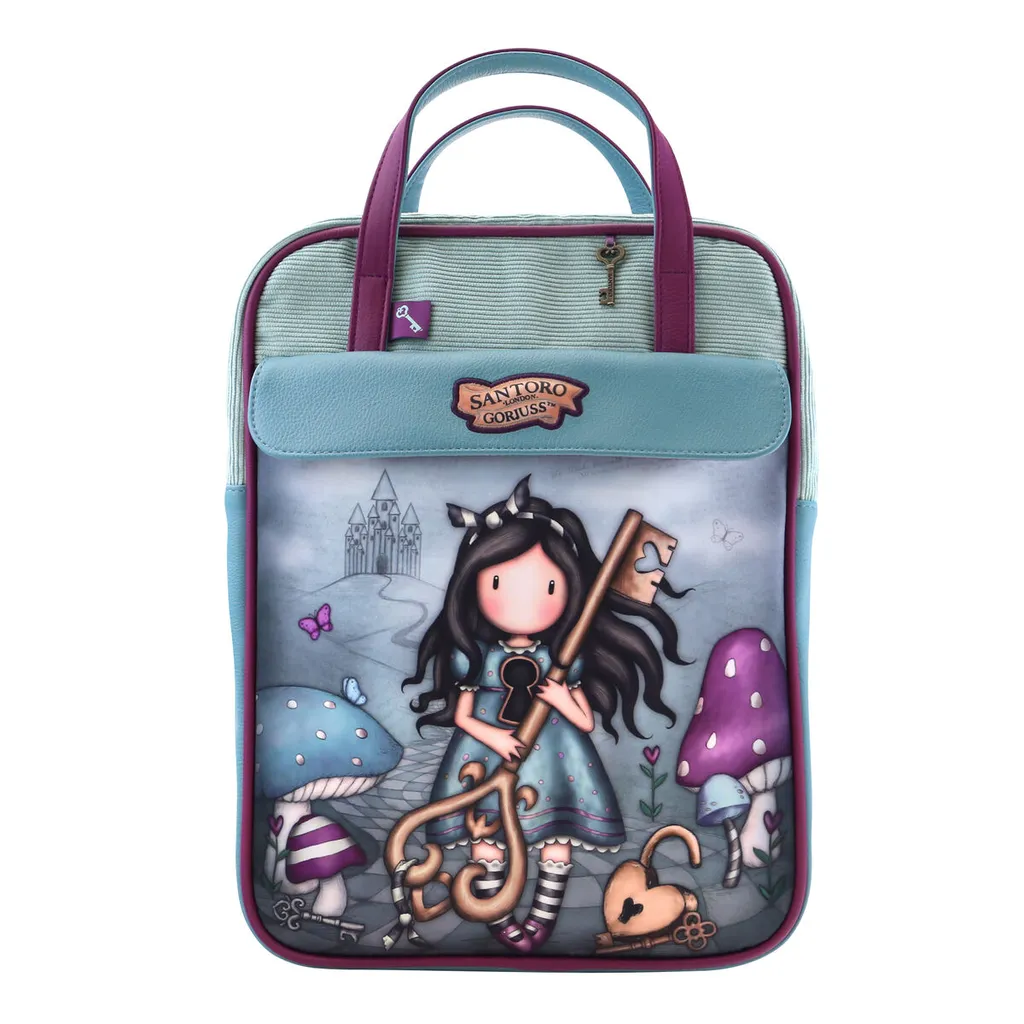 Sac à dos Gorjuss Curiosity gris vert ergonomique anti-mal de dos