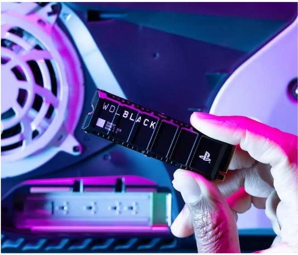 SN850P NVMe M.2 SSD für Sony PS5, 1 TB, mit Kühlkörper Produktbild 11