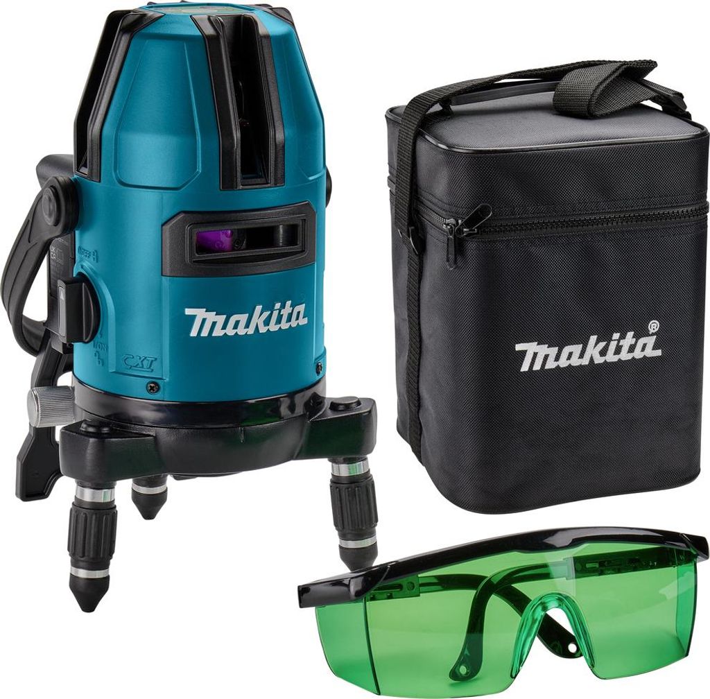 Makita SK40GDZ Kreuzlinienlaser 10m 10.8/12V Li im Tasche ohne Akku/Ladegerät