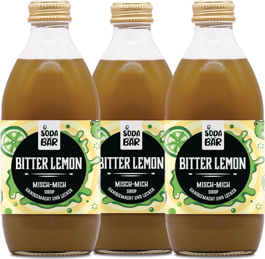 Bitter Lemon Sirup 3er Set Produktbild 