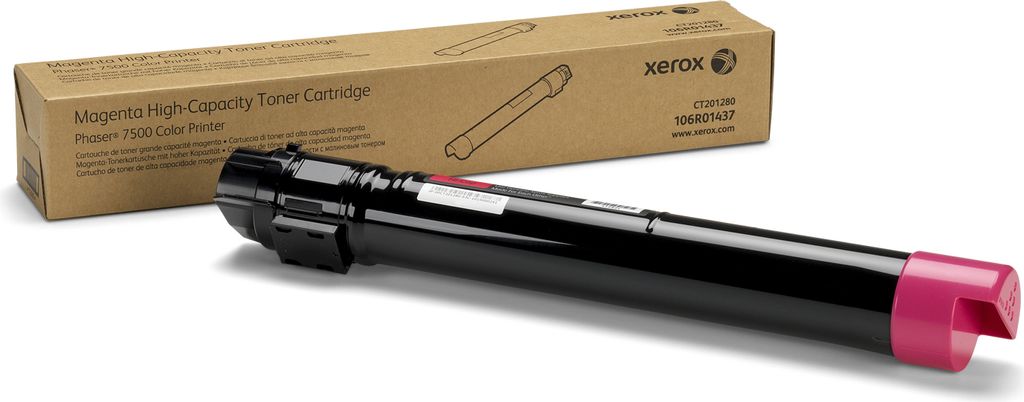 Toner XEROX 106R1437 PH7500 MAGENTA HC Image du produit 