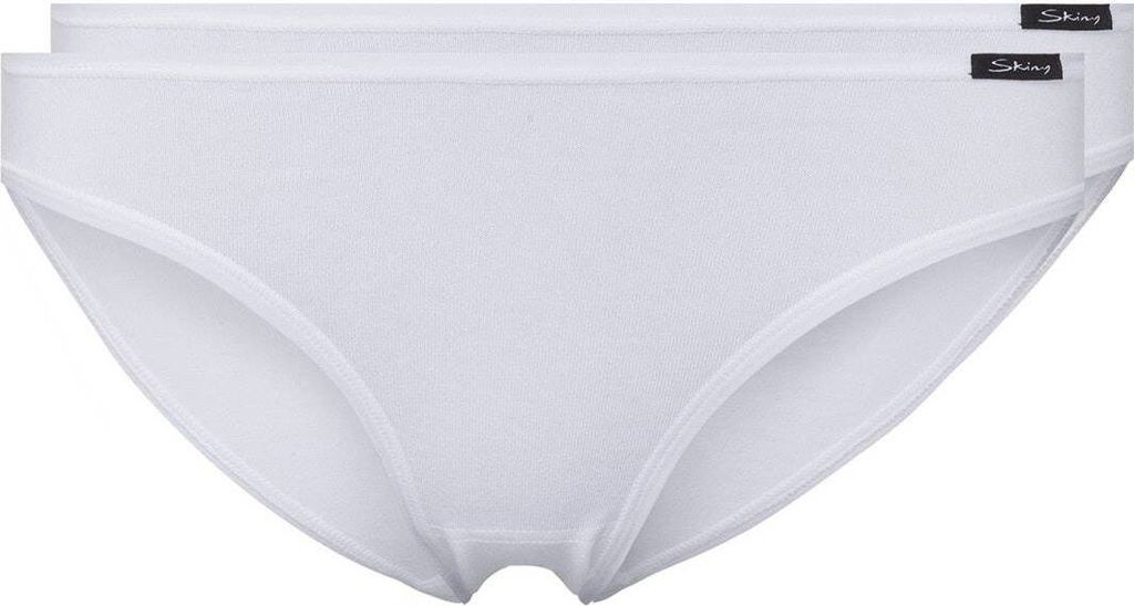 Skiny Damen Rioslip Baumwolle Advantage 2-Pack white - Größe 38