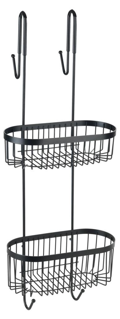 Classic Plus Black Duschregal Serino, 2 Etagen Produktbild 