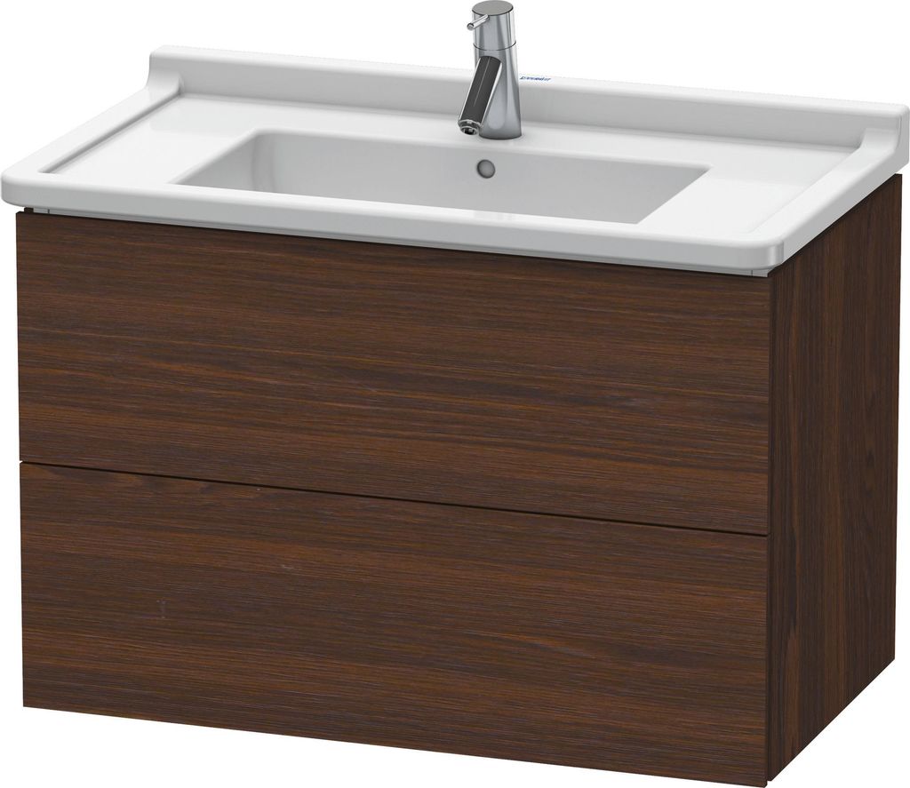 Duravit Waschtischunterbau L-CUBE 469 x 820 x 558 mm nussbaum gebürstet