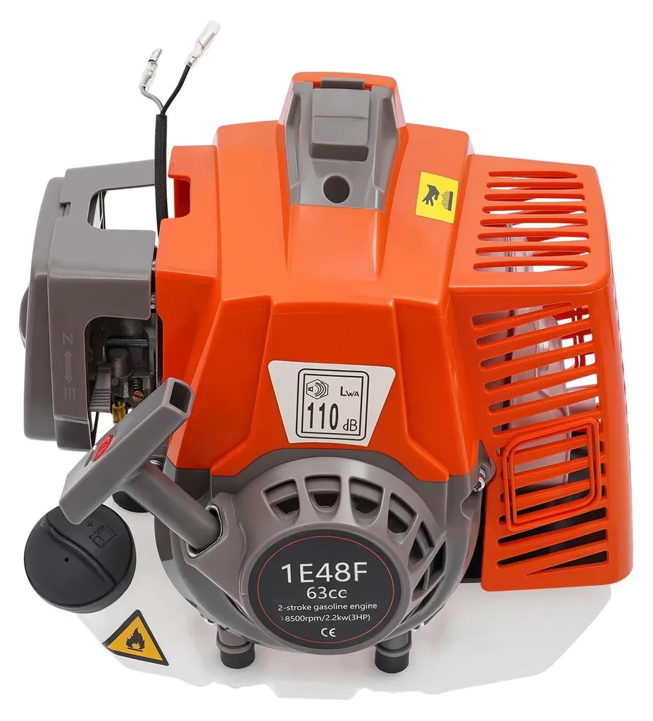 Moteur essence pour débroussailleuse et pompe à eau 63cc puissant