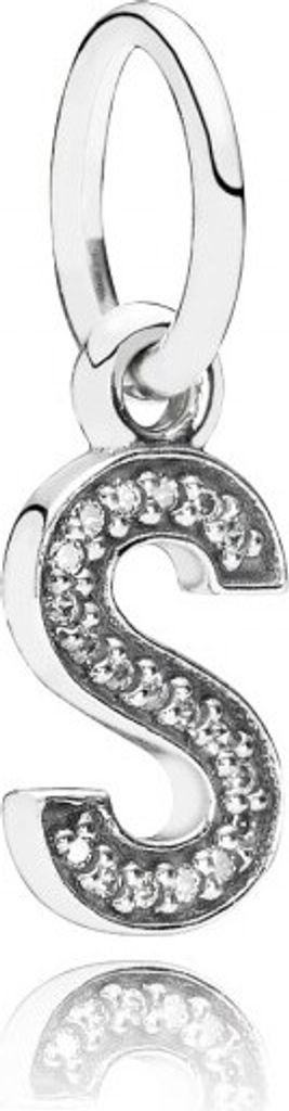 Pandora Charm - Buchstabe S - 791331CZ Produktbild 