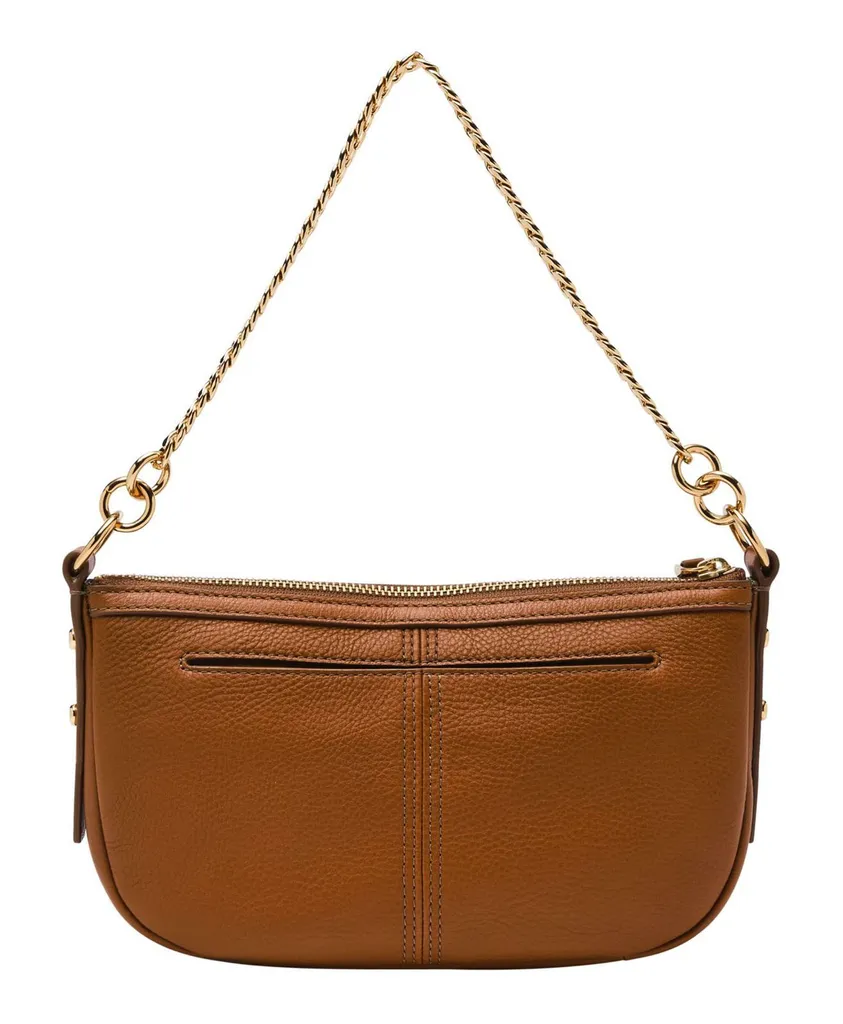 Fossil sac à épaule Jolie Brown Patchwork - Finition cuir véritable - 2