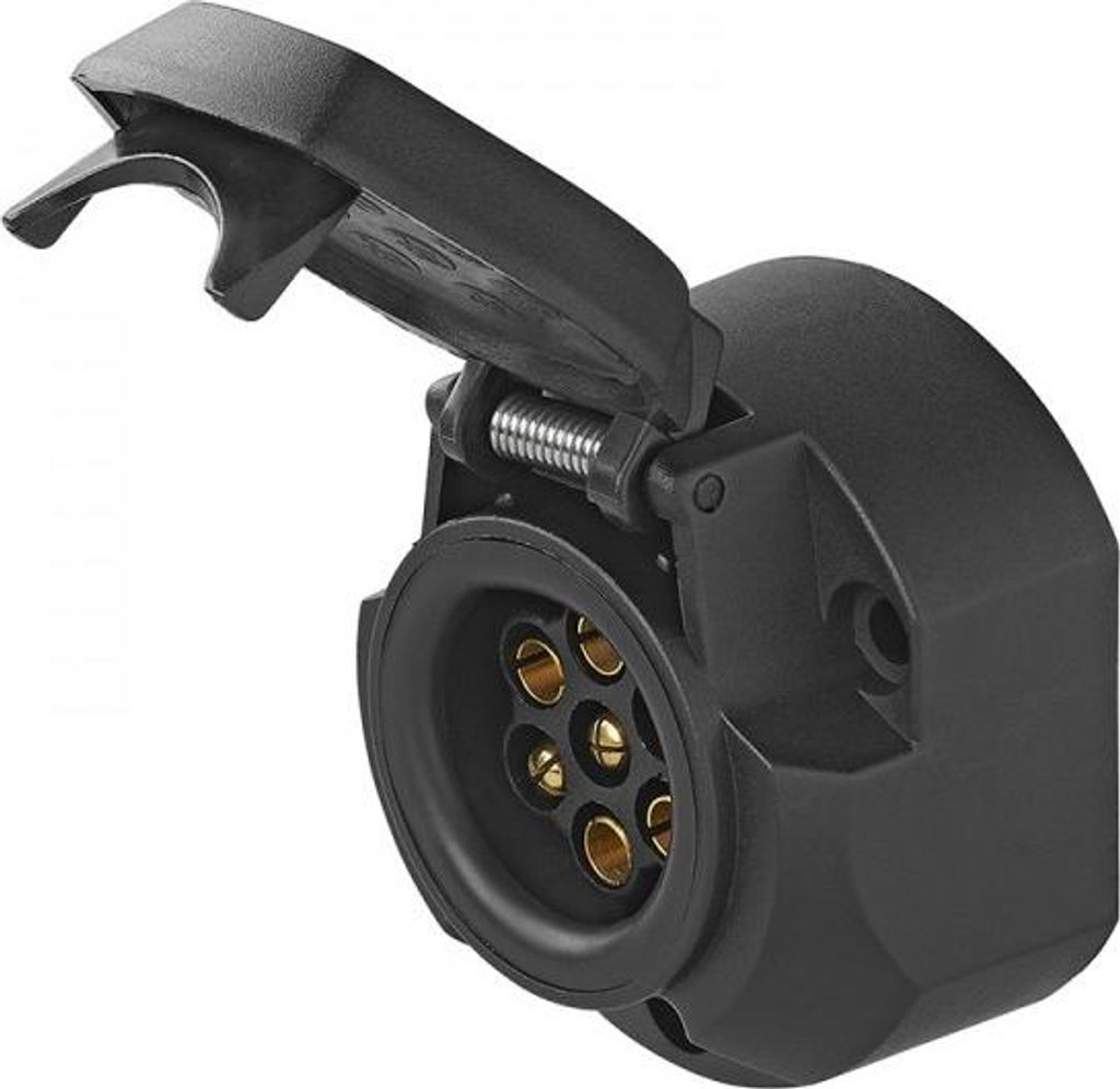 Anhänger Stecker Dose KFZ PKW 12V Kupplung 7 + 1 Polig