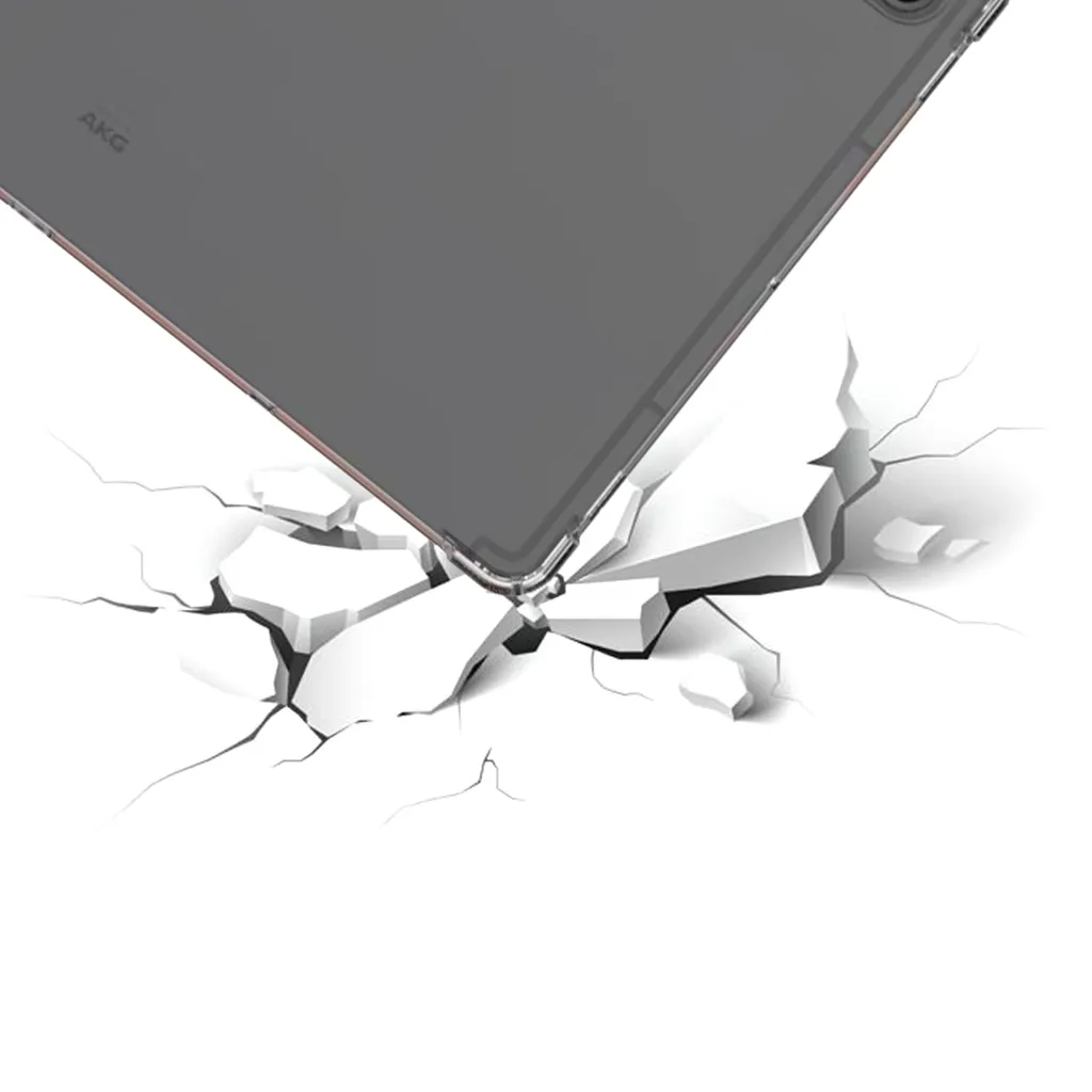 imoshion Custodia protettiva Samsung Galaxy Tab S9 Plus, Samsung Galaxy Tab S10 Plus Custodia Anti Shock Back Cover Custodia per telefono cellulare per Samsung Galaxy Tab S9 Plus, Samsung Galaxy Tab S10 Plus - Trasparente - 4
