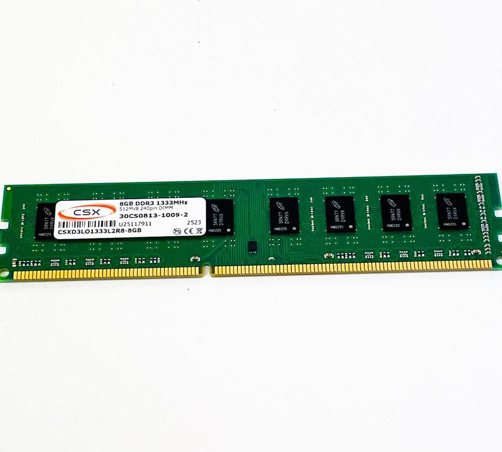 CSX CSXD3LO1333L2R8-8GB, 8GB DDR3-1333MHz DIMM, memoria di Immagine del prodotto 