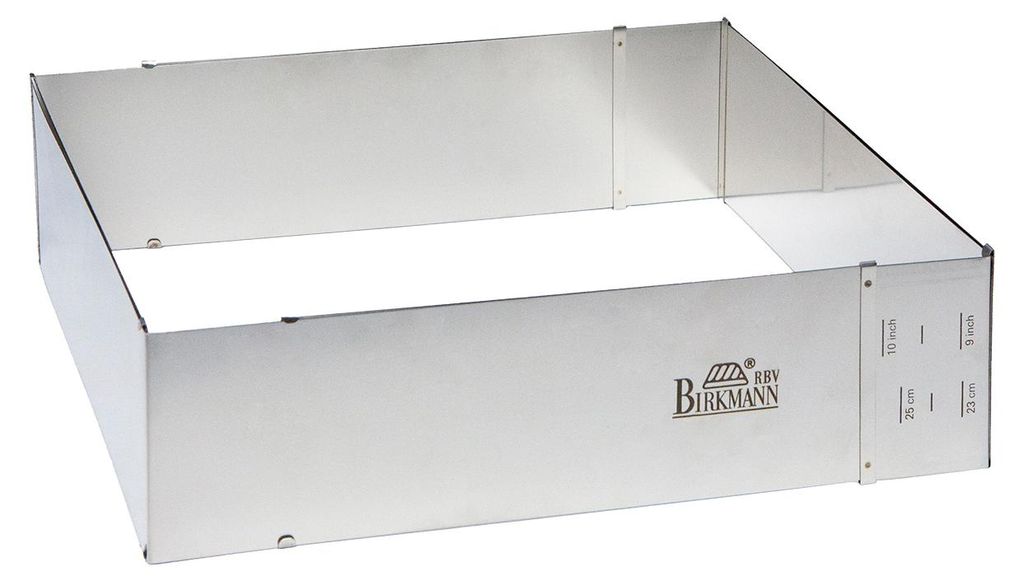 BIRKMANN Backrahmen, rechteckig, verstellbar 22 x 25 cm – Produktbild 