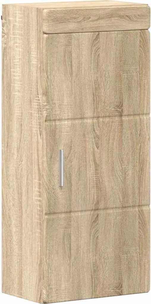 SYFAX™ Armadio da bagno a muro TULUM Rovere Sonoma 37 x 24,5 x 86 cm